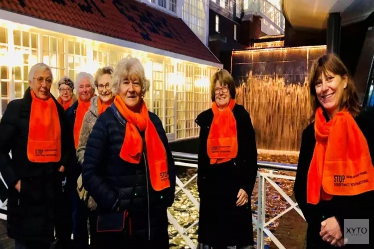 Zaanstad kleurt oranje in de strijd tegen geweld tegen vrouwen tijdens Orange the World