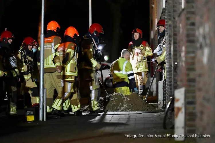 Groot gaslek in Zaandam; zestien woningen ontruimd