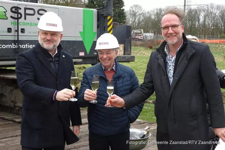 Eerste paal de grond in: Sportpark Hoornseveld wordt nieuwe thuisbasis verenigingen