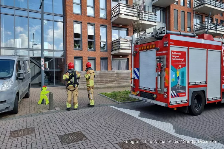 Brandmelding in appartementencomplex in Assendelft