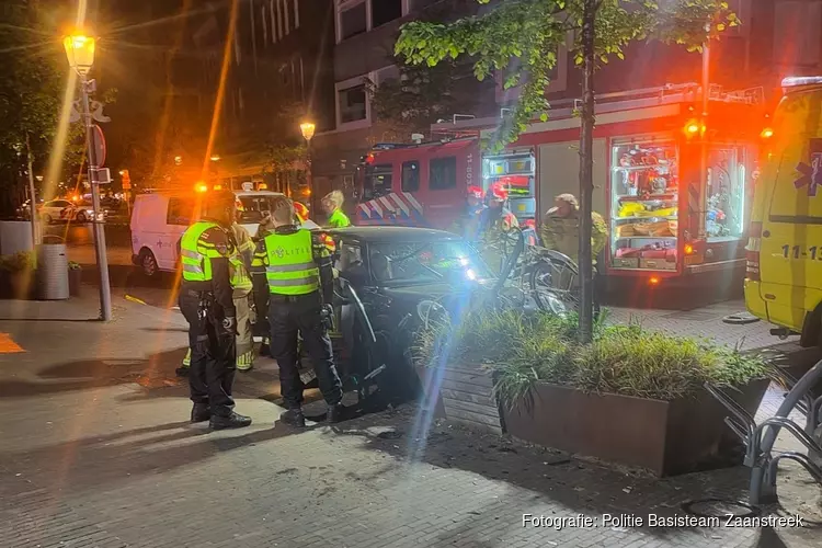 Meerdere gewonden bij ongeval Westzijde, bestuurder aangehouden