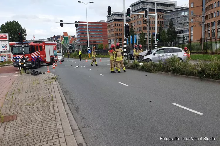 Automobilist aangehouden na ongeval op Houtveldweg in Zaandam