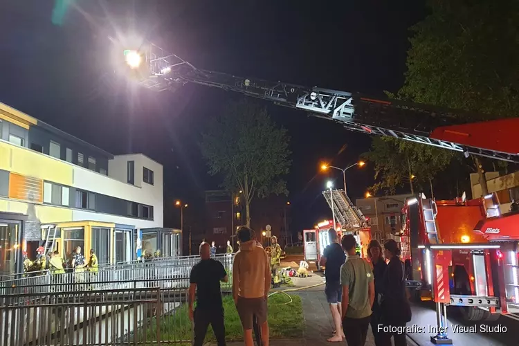 Brand in woning in Krommenie