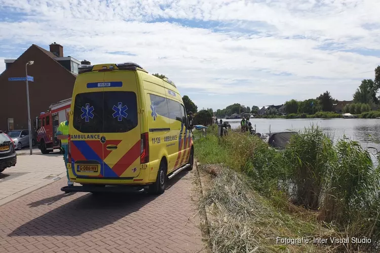 Melding van persoon te water blijkt om plastic zak te gaan