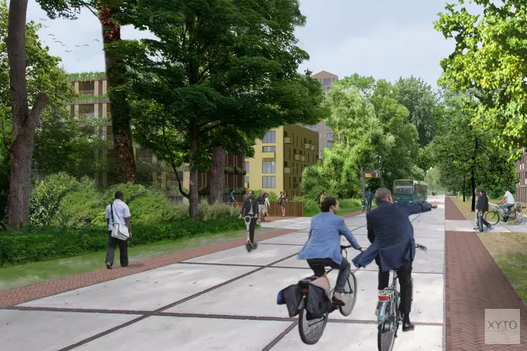 Mobiliteitsplan Hembrug: minder auto&#39;s, meer fietsen en openbaar vervoer