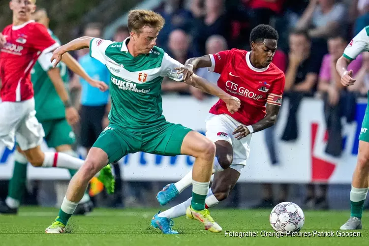 Jong AZ na rust langs FC Dordrecht