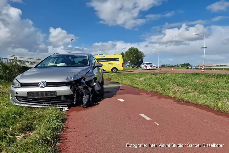 Botsing op de Zuiderweg in Assendelft