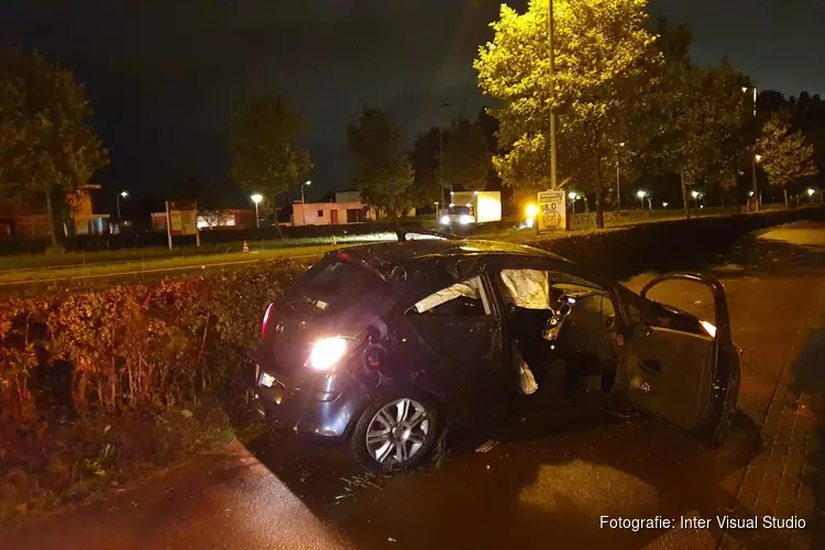 Gewonde bij eenzijdig ongeval op Wandelweg