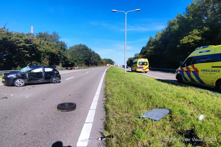 Twee gewonden bij ongeval op N246