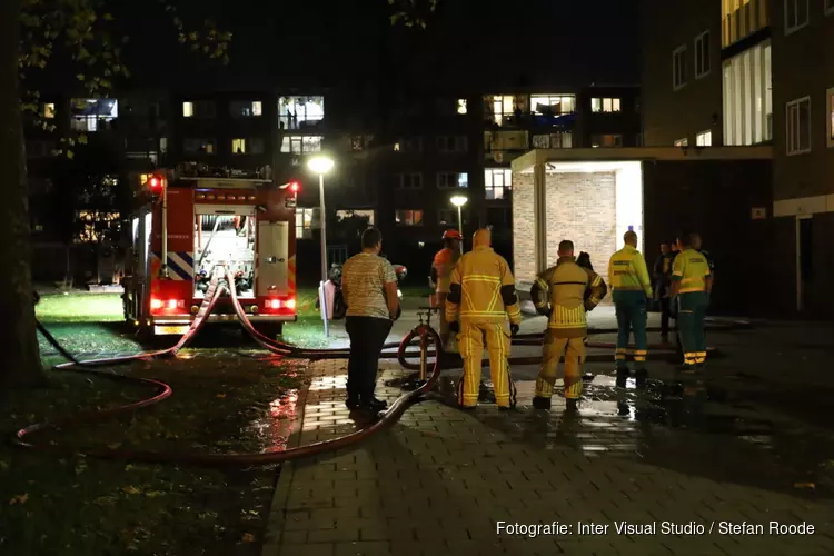 Brand in woning van begeleid wonen