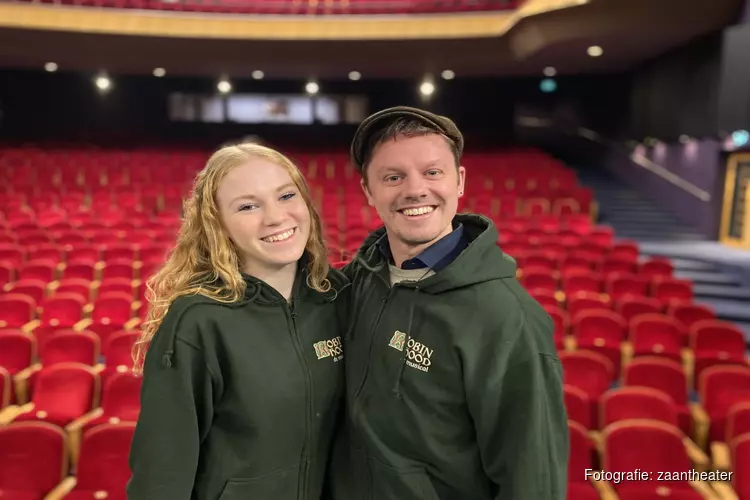 Zaanse spelers Louis van Dijk en Jasmin Flapper schitteren in Robin Hood de Musical