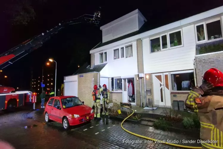 Brand in keuken van woning in Koog aan de Zaan