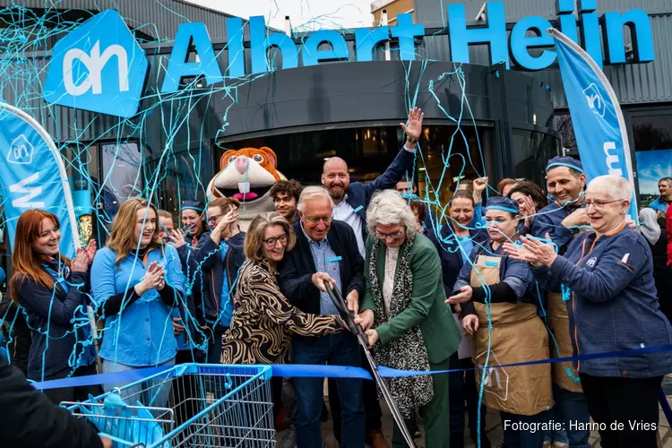 1.250 bezoekers in eerste uur bij vernieuwde Albert Heijn Vrieschgroenstraat