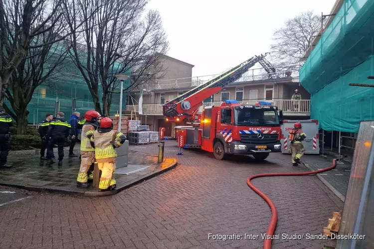 Woningen ontruimd bij brand in Zaandam