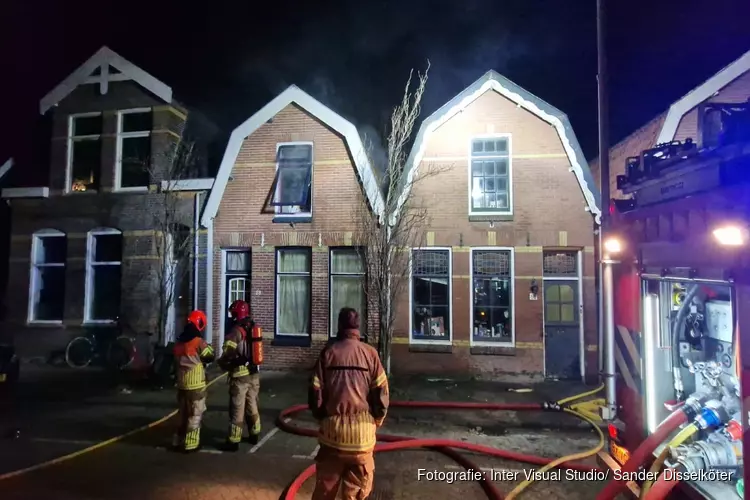 Flinke brand in woning Zaandam