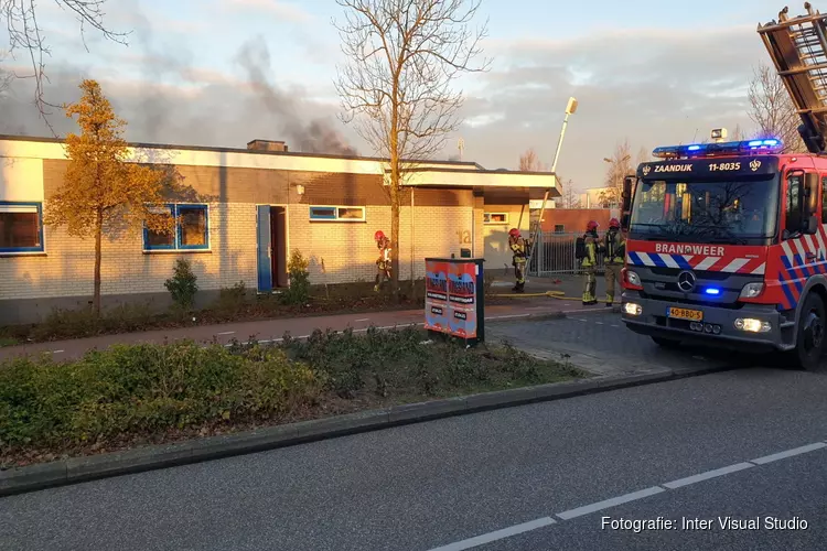 Brand bij tandarts in Westerkoog