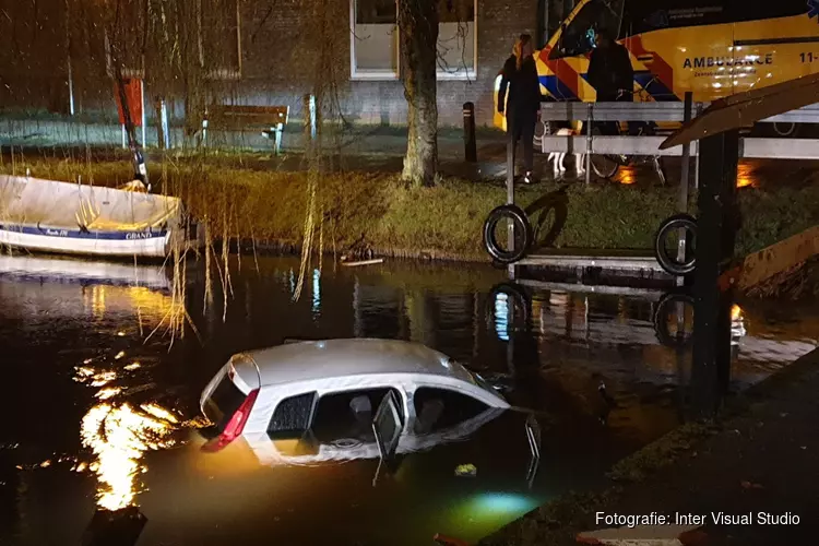 Auto te water in Wormerveer