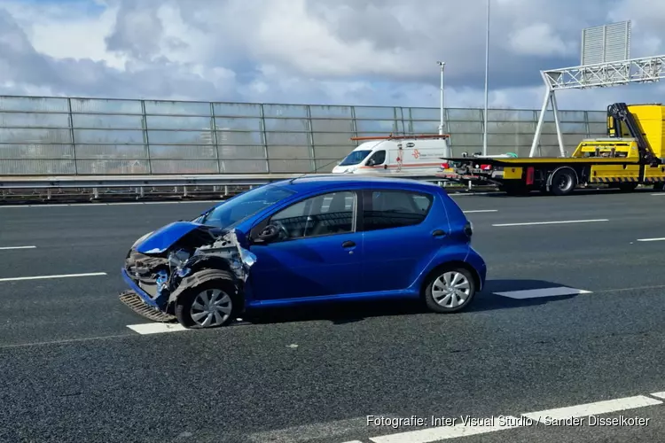 A8 enige tijd dicht na ongeval