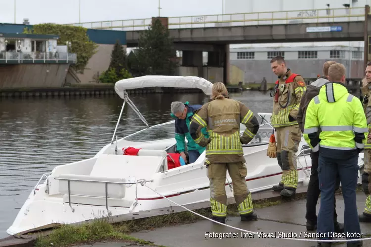 Brandje op boot tussen Wormer en Wormerveer