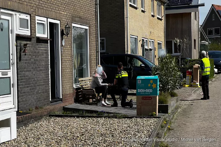 Vrouw op fiets aangereden, veroorzaker vlucht