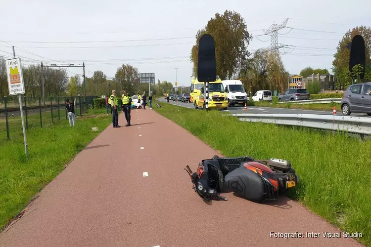 Ernstig ongeluk op fietspad in Zaandam