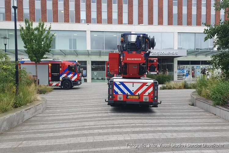 Brandmelding bij Zaans Medisch Centrum