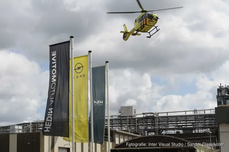 Gewonde bij valpartij op terrein fabriek in Wormerveer