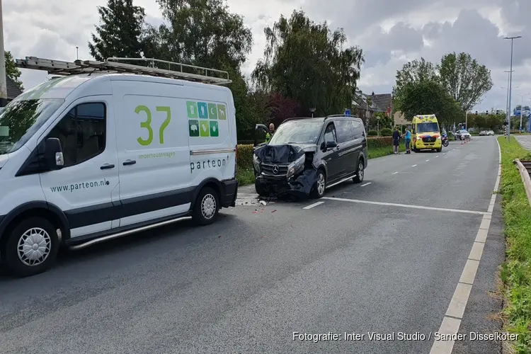 Kopstaartbotsing op Provincialeweg