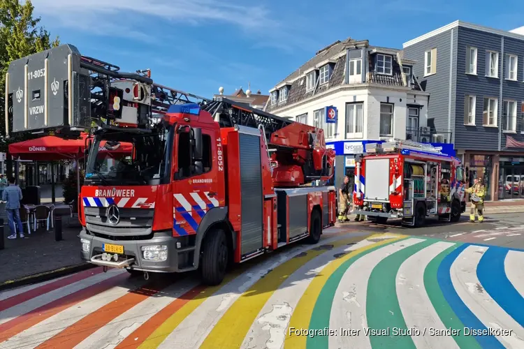 Brandmelding bij kapper in Zaandam