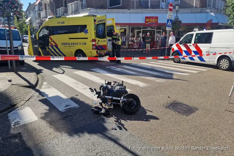 Gewonde bij ongeval in centrum Zaandam