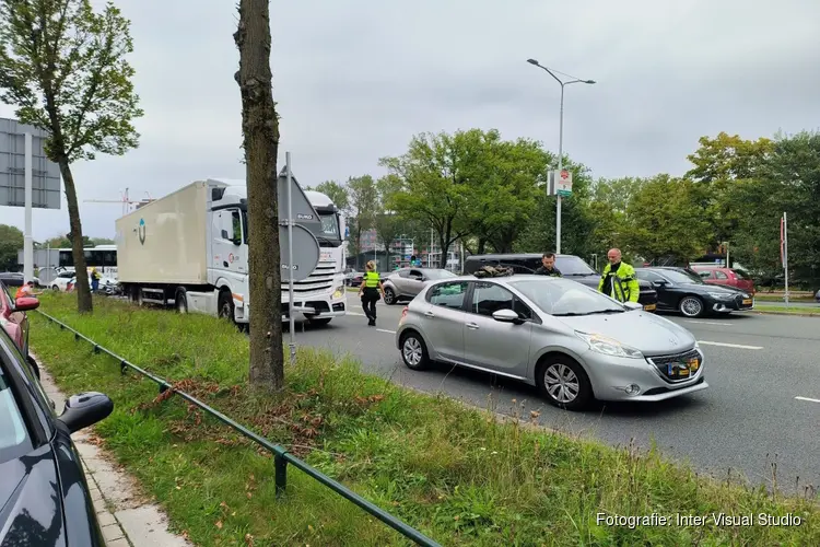 Automobilist aangehouden bij ongeval in Zaandam
