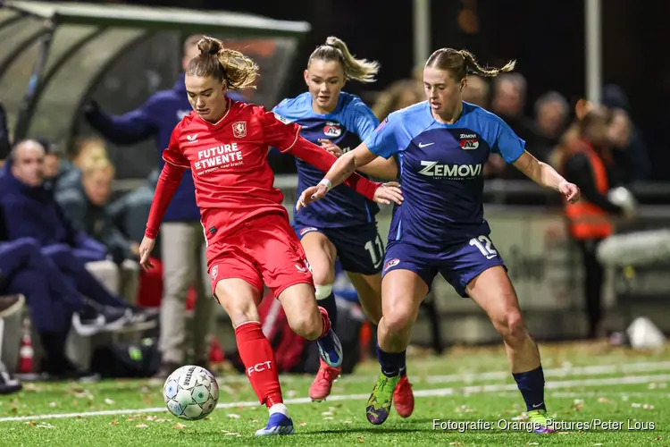 AZ vrouwen nipt onderuit bij koploper FC Twente