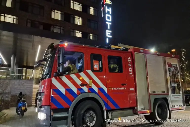 Brandmelding bij Van der Valk Oostzaan