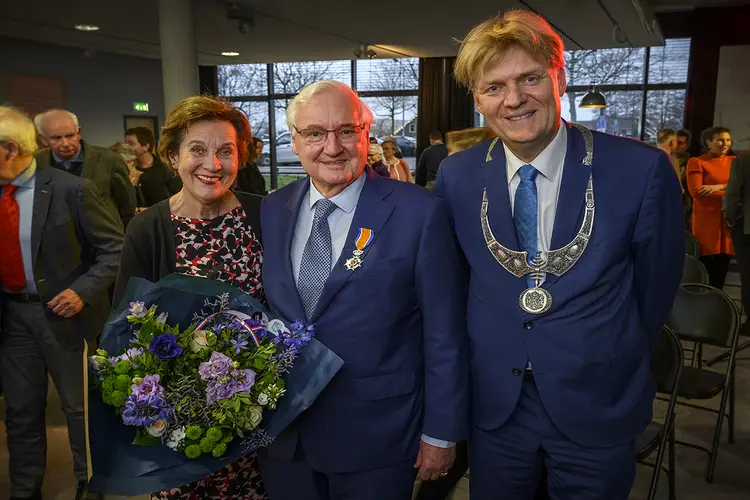 Koninklijke onderscheidingen voor de heren Piet Middelhoven en Roel Woudt