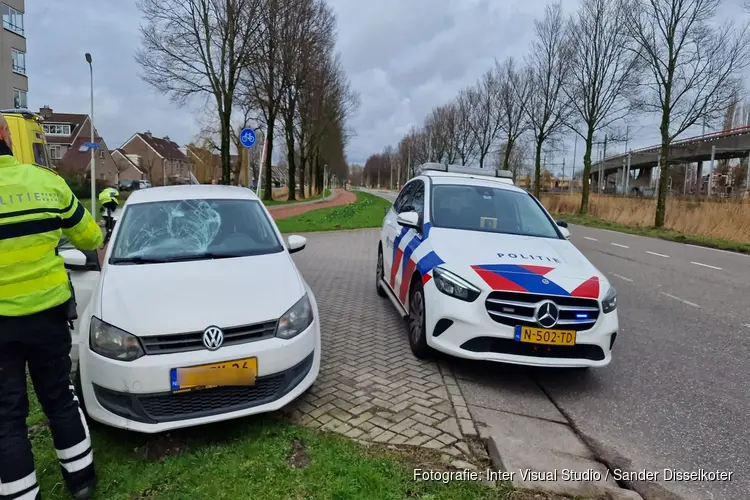Fietser aangereden op Houtveldweg in Zaandam