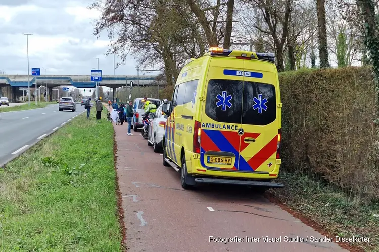 Ongeval op fietspad N203 in Koog aan de Zaan