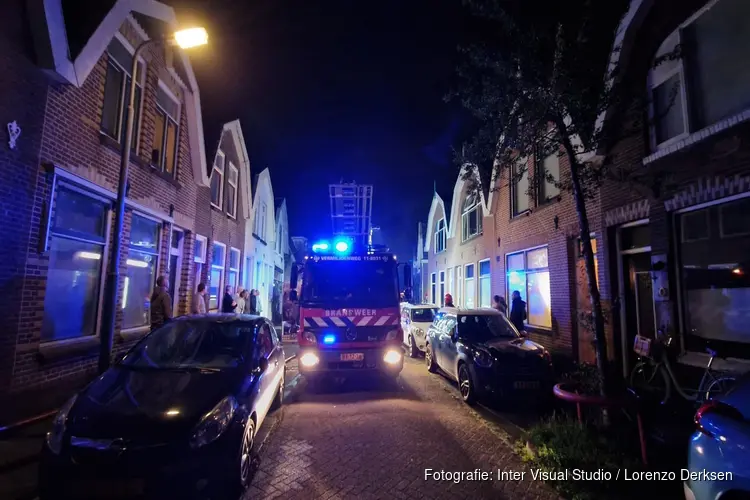 Brand aan Prins Hendrikstraat in Zaandam