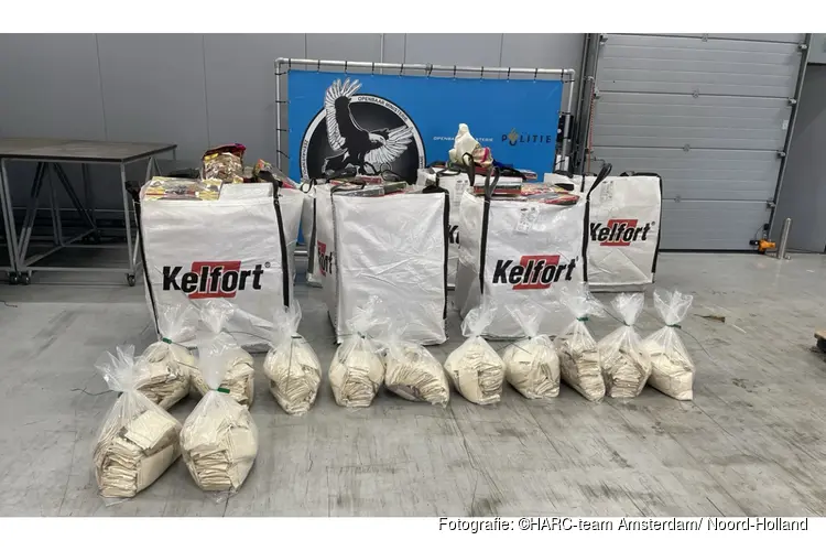 Vier aanhoudingen bij loods in Zaandam na vondst bijna 350 kilo heroïne