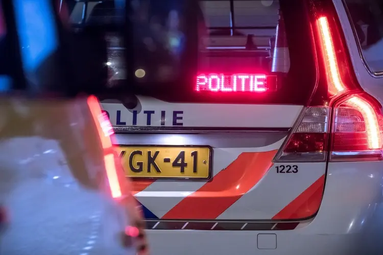 Verkeerscontrole op de Verlengde Stellingweg Oostzaan