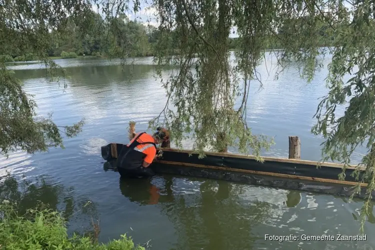 Onderhoud in het Vijfhoekpark is soms nodig