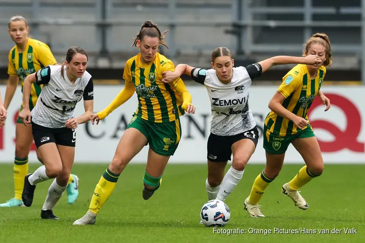 AZ Vrouwen naar ruime zege op ADO Den Haag