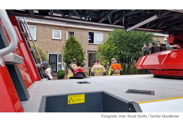 Te koop staande woning beschadigd door brand in Zaandam