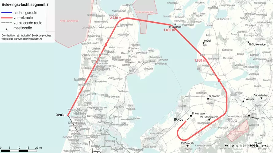 Geluid Lelystad Airport vandaag op de proef gesteld met testvlucht: dit zijn de vliegroutes