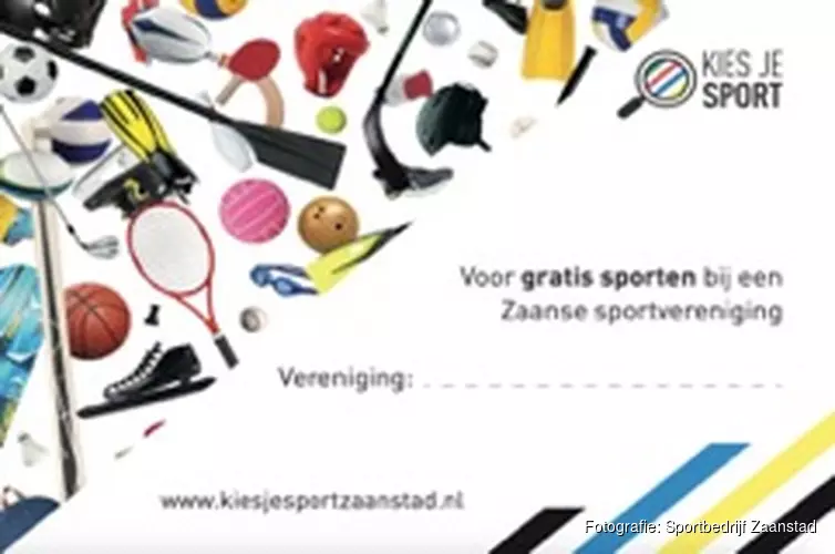 Sportbedrijf Zaanstad lanceert KIES JE SPORT bij Zaanse verenigingen