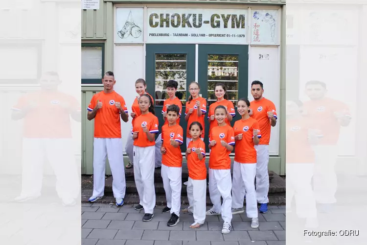 Karateka&#39;s van karateschool Choku Gym enthousiast voor Europees Kampioenschap