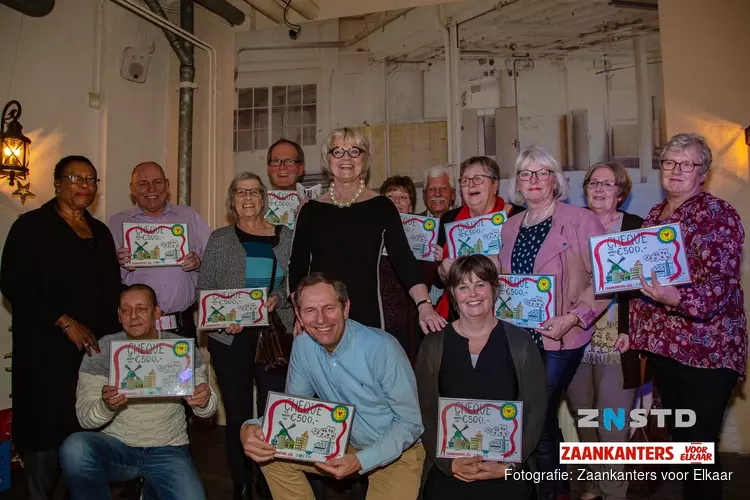 Hartverwarmend vrijwilligersfeest: Zaanse vrijwilligers in Proeverij de Koekfabriek