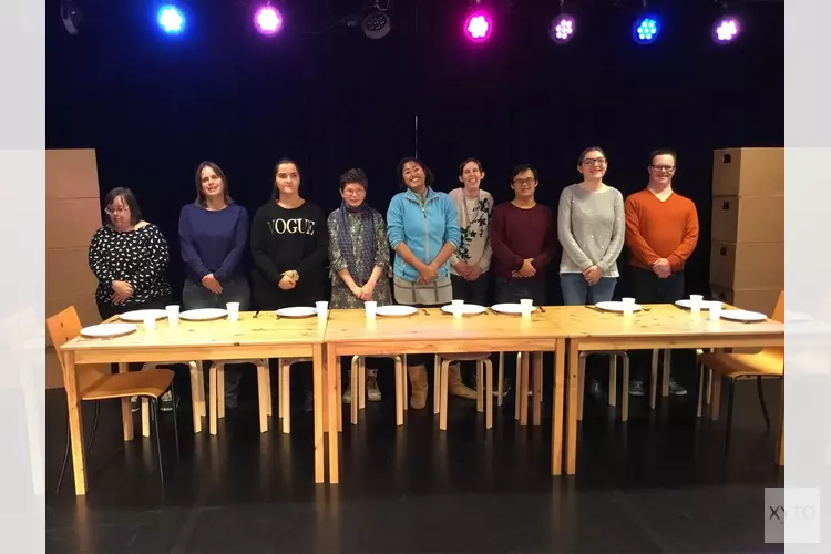 Première van de voorstelling ‘De Verhuizing’ door theatergroep Odion/FluXus